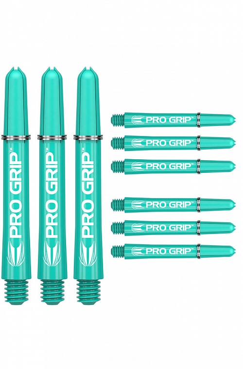 Hastes Target Pro Grip Curtas Aqua 3 sets
