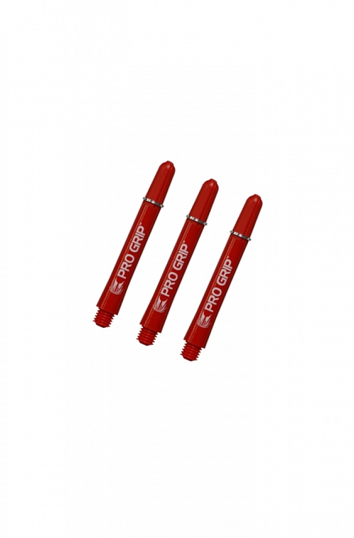 Hastes Target Pro Grip Curtas Vermelho