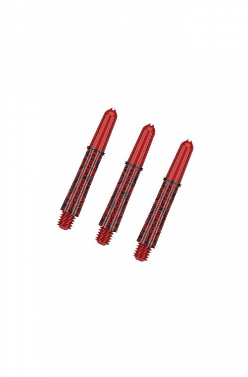 Hastes Target Pro Grip Ink Curtas Vermelho