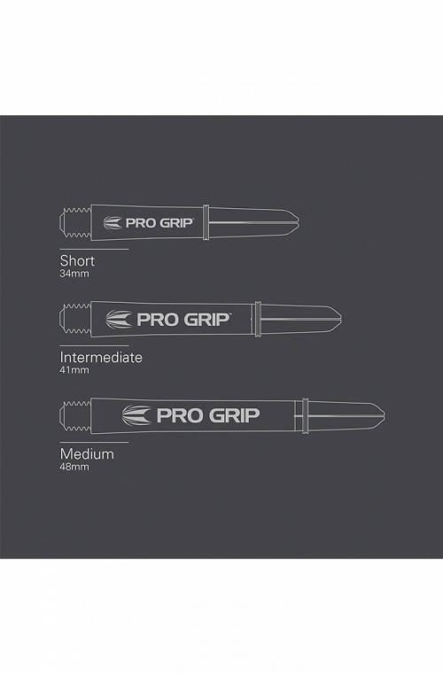 Hastes Target Pro Grip Intermedias Aqua