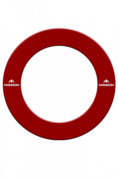 Mission Dartboard Surround Vermelho