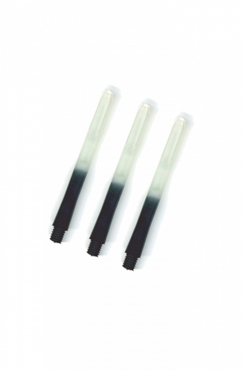 Nylon Medium Shafts Black/White 47mm