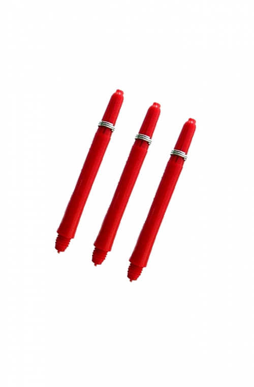 Nylon Medium Shafts Red 47mm