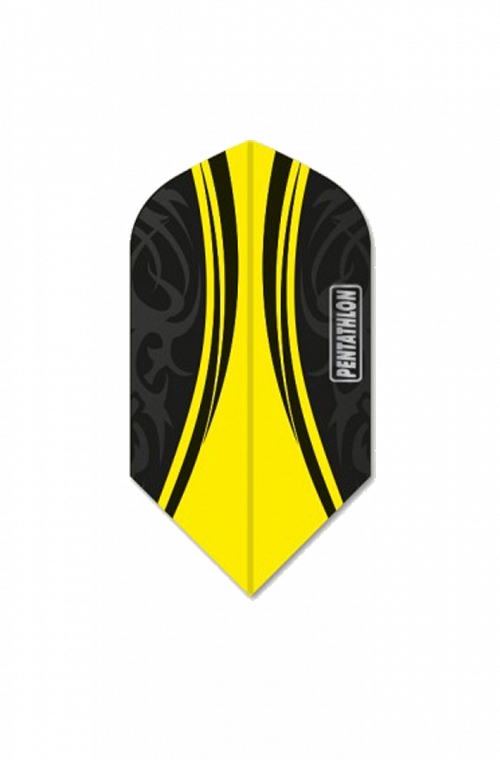 Pentathlon Vizion Swish Slim Yellow Flights