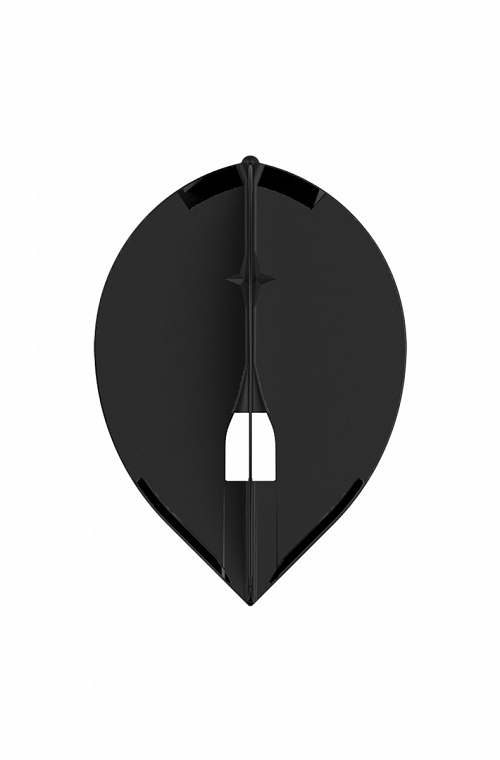 Plumas Champagne Pro Oval Negro