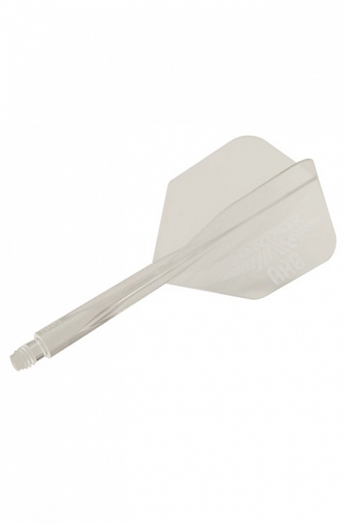 Plumas Condor AXE Logo Shape Clear-Plata L