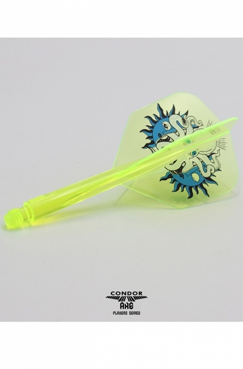 Plumas Condor AXE Shape G.T. Monster 4 Amarillo M
