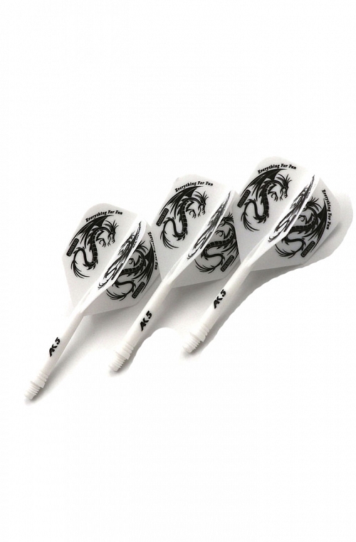 Plumas Cuesoul AK5 Shape Dragon Blanco L