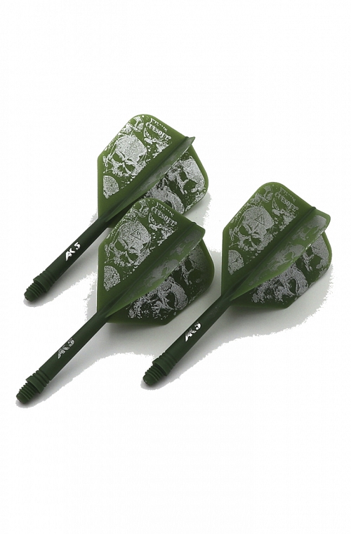 Plumas Cuesoul AK5 Shape Skeleton Verde L