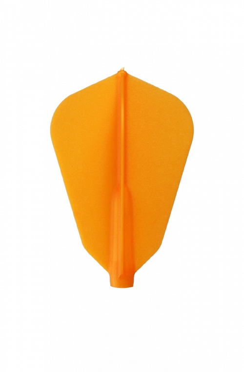 Plumas Fit Flight F Shape Naranja 6 uds