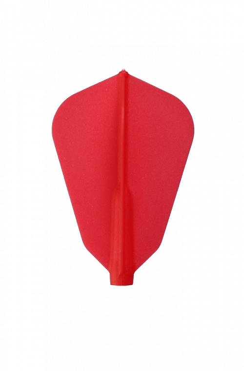 Plumas Fit Flight F Shape Rojo 6 uds