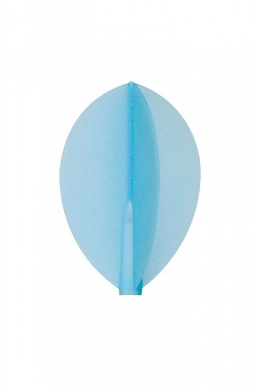 Plumas Fit Flight Oval Azul 3 uds