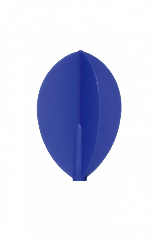 Plumas Fit Flight Oval D-Azul 3 uds