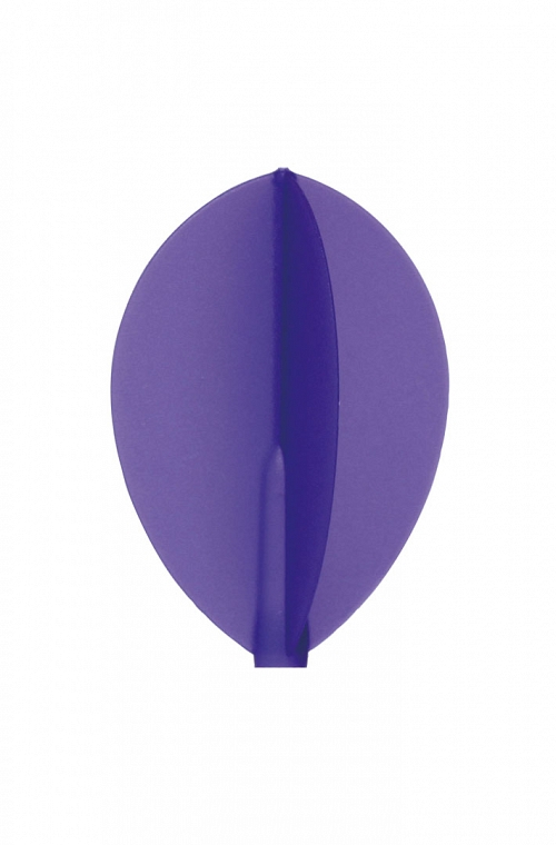 Plumas Fit Flight Oval Morado 3 uds