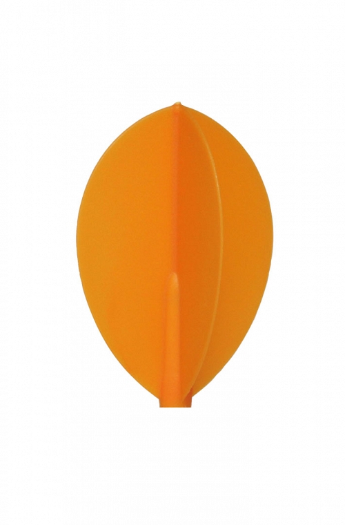 Plumas Fit Flight Oval Naranja 3 uds