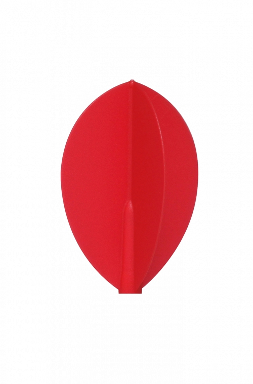 Plumas Fit Flight Oval Rojo 3 uds