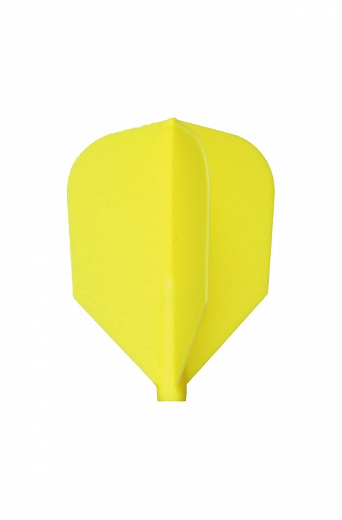 Plumas Fit Flight Shape Amarillo 6 uds