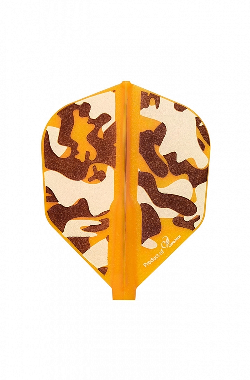 Plumas Fit Flight Shape Camo Naranja