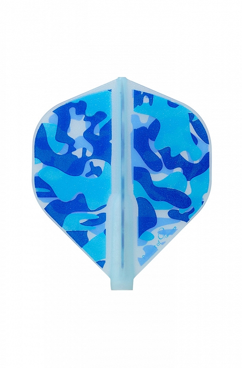 Plumas Fit Flight Standard Camo Azul