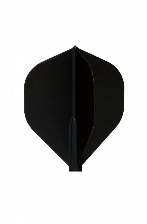 Plumas Fit Flight Standard D-Negro 6 uds