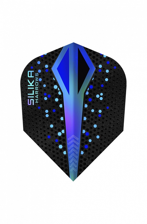 Plumas Harrows Silika Colourshift Azul