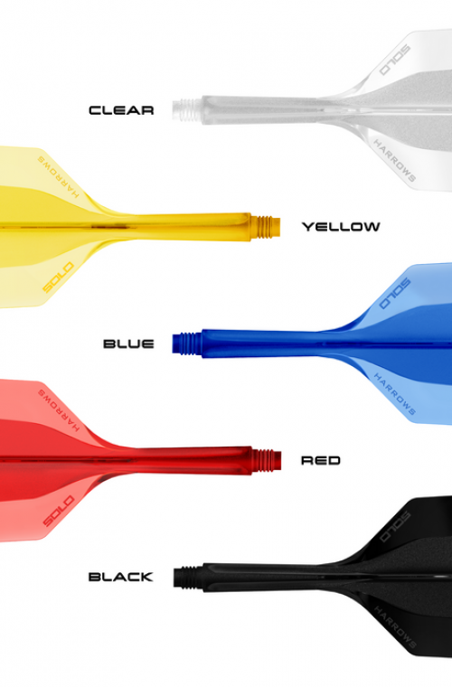 Plumas Harrows Solo  Amarillo  Nº6 Corta