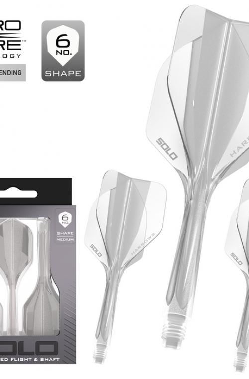 Plumas Harrows Solo Transparente  Nº6 Mediana