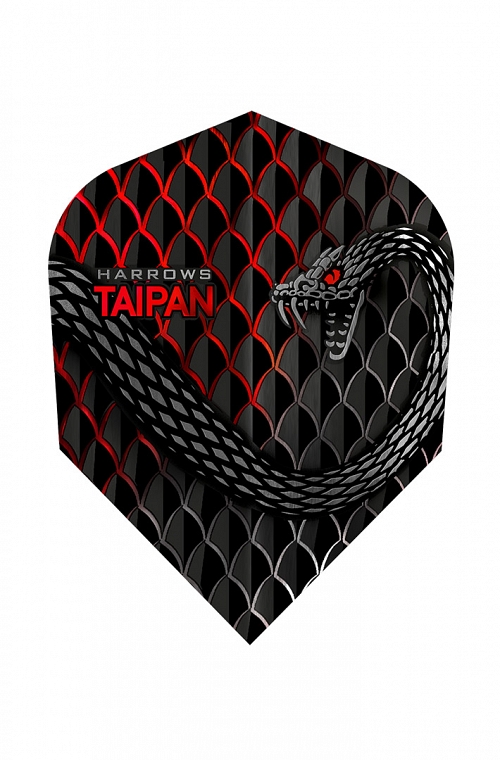 Plumas Harrows Taipan Rojo