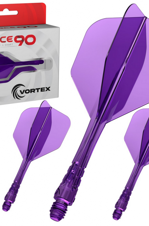 Plumas Mission Force 90 Vortex Shape nº6 Lila  L