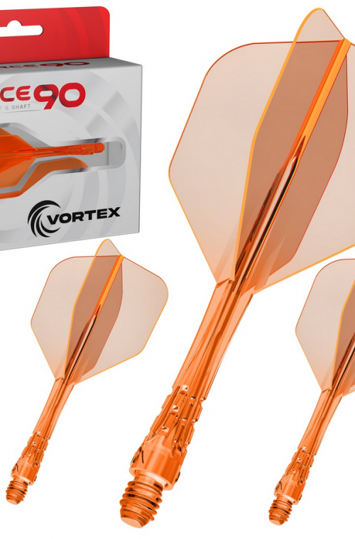 Plumas Mission Force 90 Vortex Shape nº6 Naranja  M
