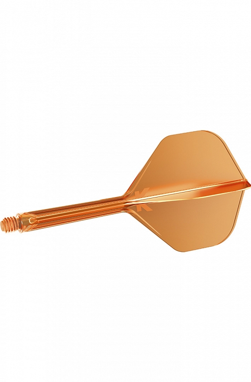Plumas Target K Flex Neon Medianas Naranja N2