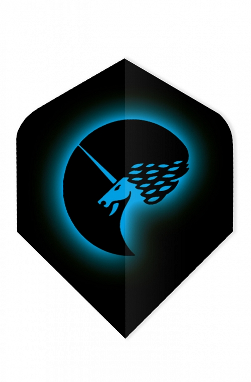 Plumas Unicorn Core 75 Logo Azul