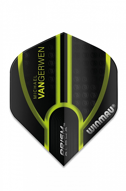 Plumas Winmau Alpha Standard MVG Negro