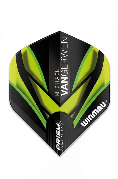 Plumas Winmau Alpha Standard MVG Negro/Verde