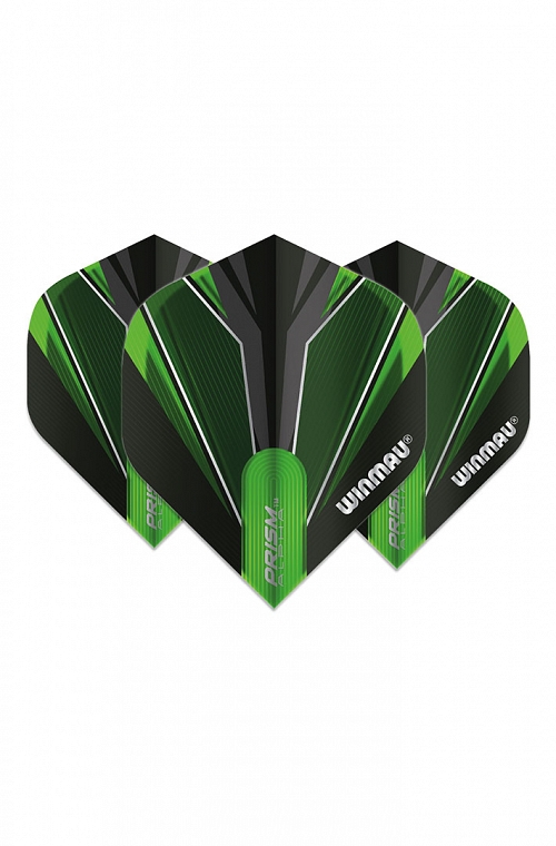 Plumas Winmau Alpha Standard Negro/Verde