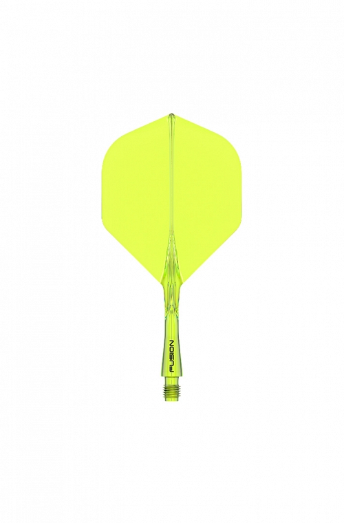 Plumas Winmau Fusion Cortas Amarillo