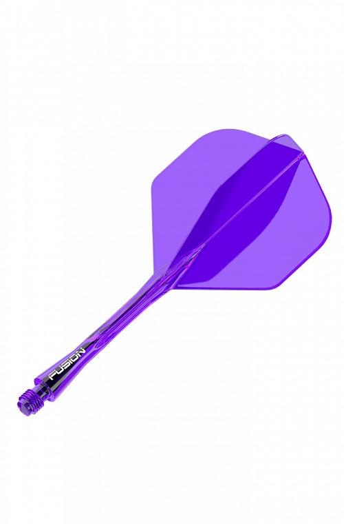 Plumas Winmau Fusion Cortas Morado