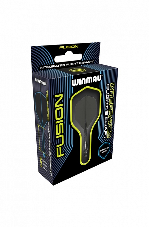 Plumas Winmau Fusion Cortas Negro