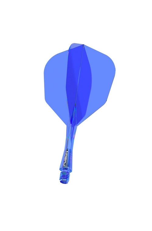 Plumas Winmau Fusion Cortas  Shape Nº6 Azul