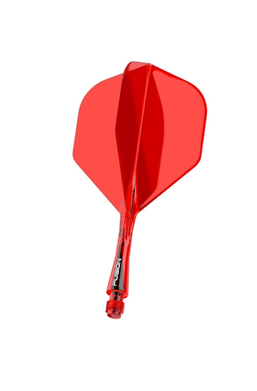 Plumas Winmau Fusion Cortas Standard Nº2 Rojo