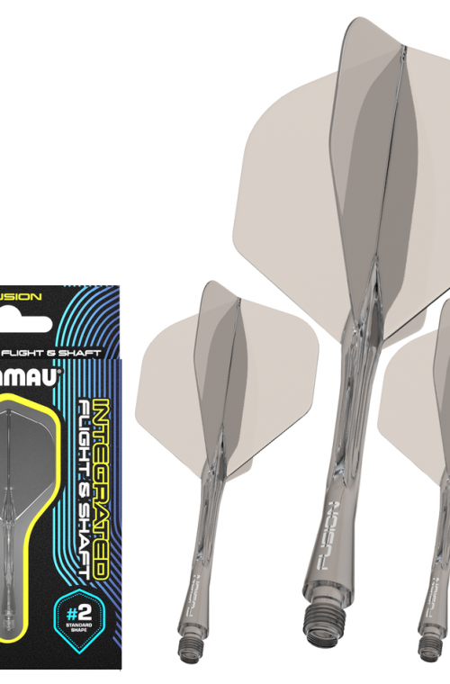 Plumas Winmau Fusion Cortas Standard Nº2 Smokey