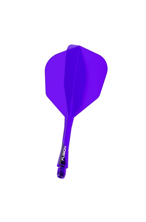 Plumas Winmau Fusion Intermedias  Shape Nº6 Lila