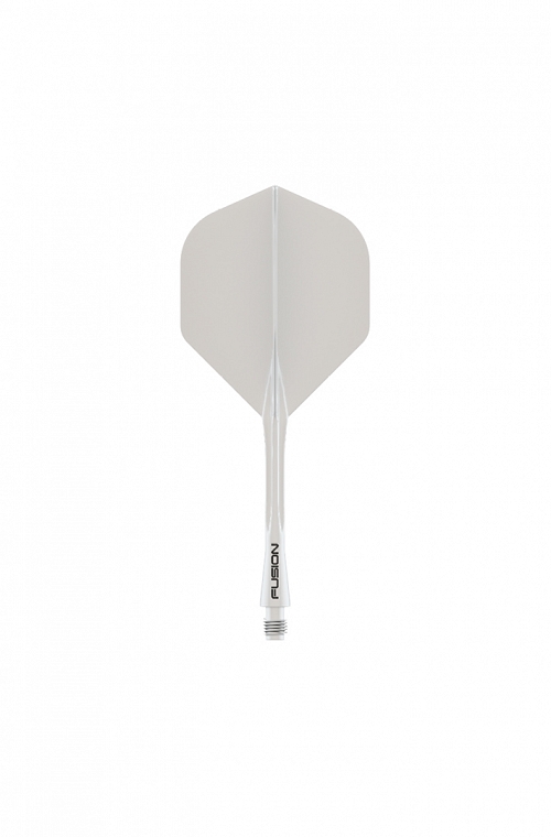 Plumas Winmau Fusion Medianas Blanco