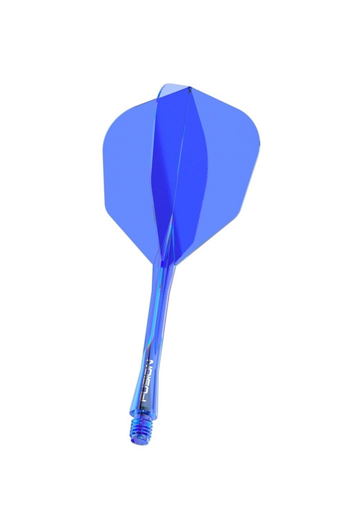 Plumas Winmau Fusion Medianas Shape Nº6 Azul