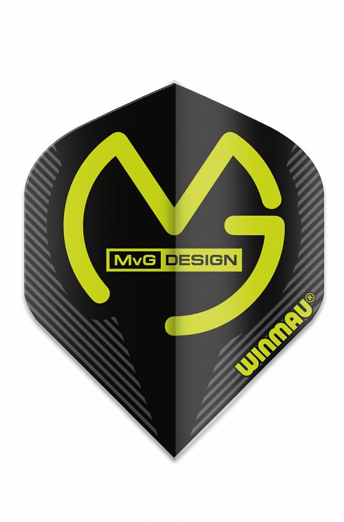 Plumas Winmau Mega Standard MVG Negro