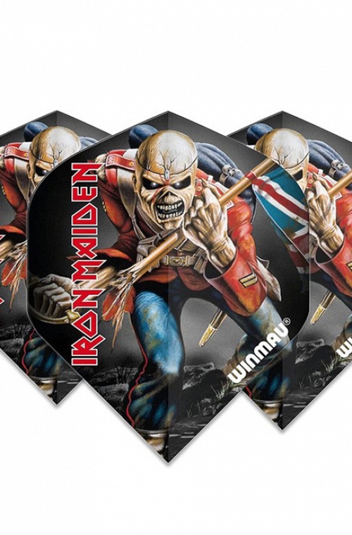 Plumas Winmau Rock Dart Iron Maiden Trooper