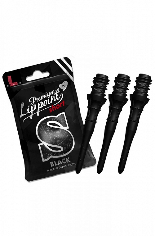 Ponteiras Lip Point Premium Curtas Preto