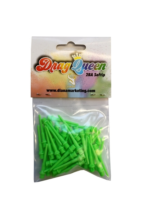 Puntas Drag Queen 2BA (50) Verde