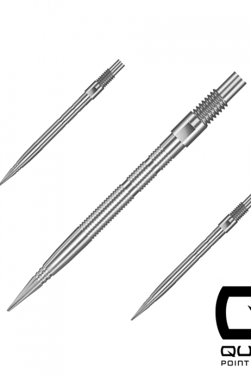 Puntas Harrows Micro Ridge Quick Point Plateada 35mm