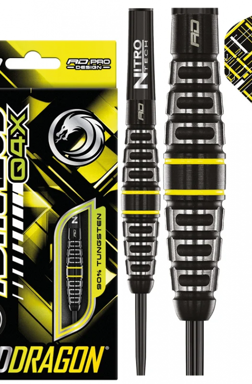 Red Dragon Astraeus Q4X 90% Steel Tips Darts 23gr